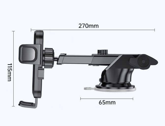 Vacuum Suction Extendable Phone Holder - Image 4