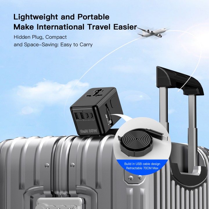 Gan Voyager 35W Travel Adaptor - Image 2