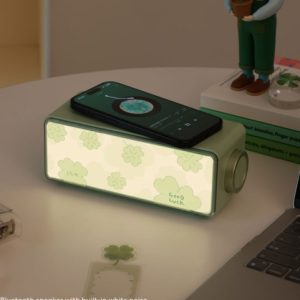 Glow Aura Wireless Speaker Charger