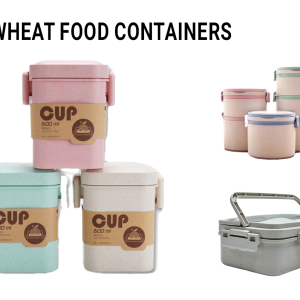 Eco Wheat Food Containers