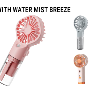 Fan with Water Mist Breeze