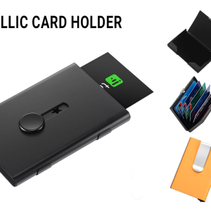 Metallic Card Holder