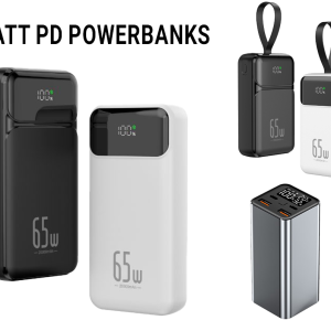 65 Watt PD Powerbanks