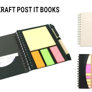 Eco Kraft Post It Books