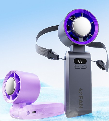 iBreeze Cooling AC Foldable Fan - Image 3