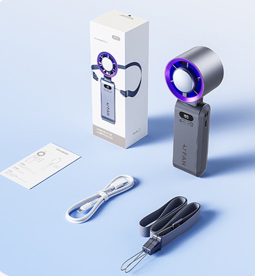 iBreeze Cooling AC Foldable Fan - Image 9