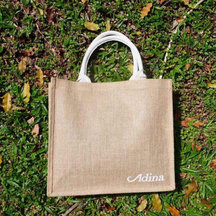 Eco Craft Custom Jute Bag - Image 6