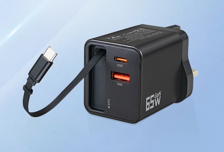 Gan65W Retract Wall Charger - Image 9