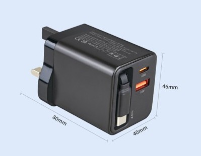 Gan65W Retract Wall Charger - Image 10