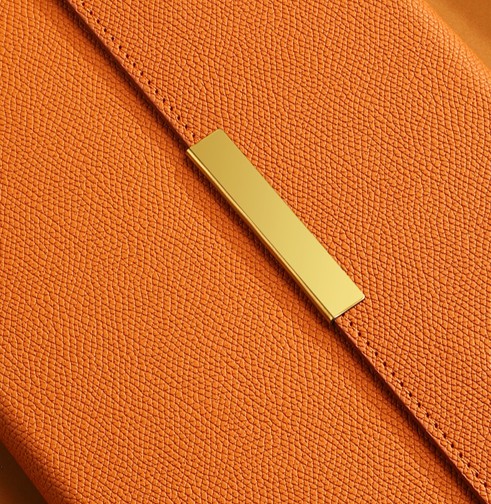 Linea Gold Accent Leather Notebook - Image 7