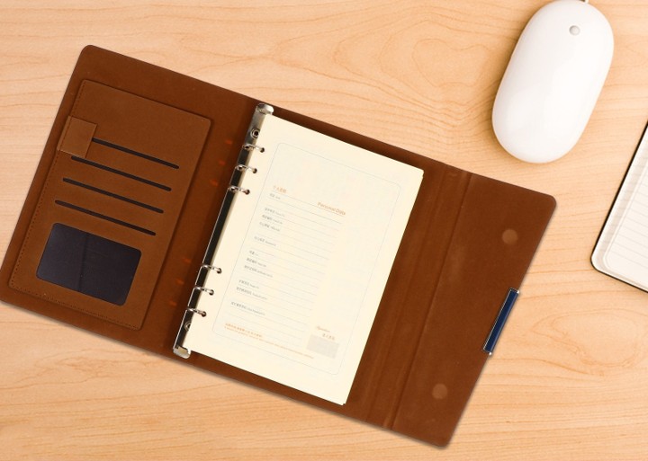 Pro Flex Organiser Leather Notebook - Image 7