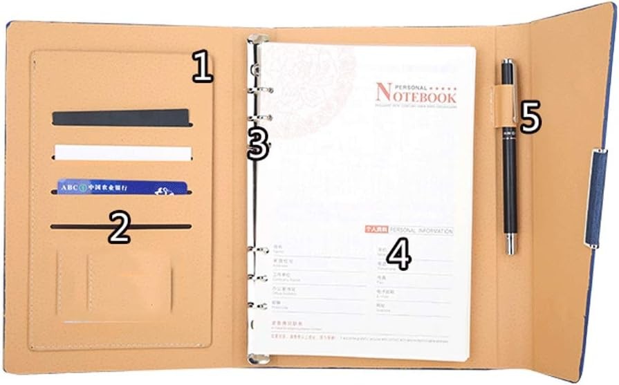 Pro Flex Organiser Leather Notebook - Image 10