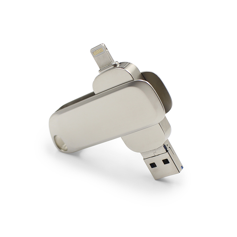 Dual Port Swivel Aluminium OTG USB - Image 10