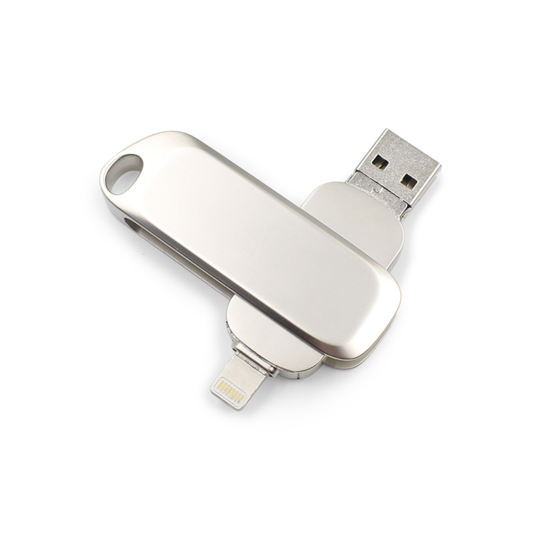 Dual Port Swivel Aluminium OTG USB - Image 11